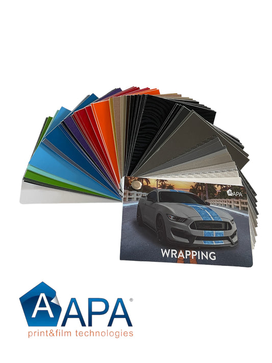 APA Wrapping Swatch book